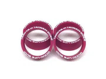 미니 사륜구동 페라 타이어 24.0mm 로우프릭션 마룬 4pcs.