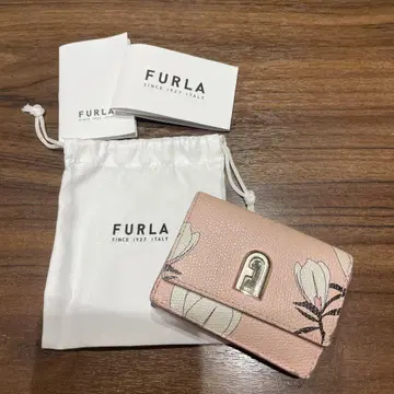 FURLA 지갑 꽃무늬
