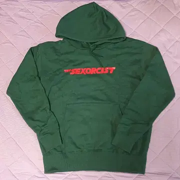 SEXORCIST 그린 후드티 NIPPS