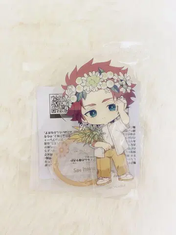 블루 록 이토시 사에 flower crown 아크릴 스탠드