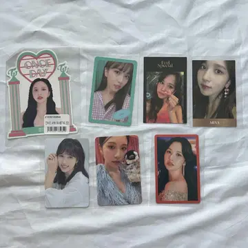 TWICE 미나 MINA 스티커 랜덤 트레카 6장