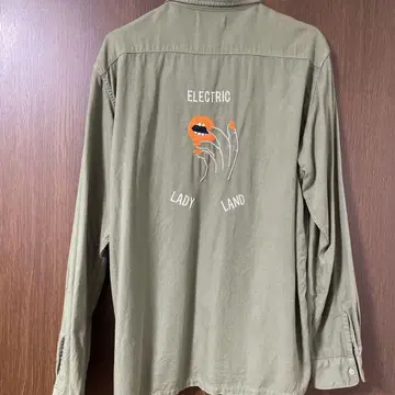 RADIALL 긴팔 셔츠 올리브 그린