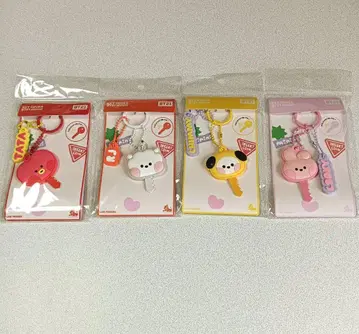 BT21 minini 키 커버 TATA RJ CHIMMY COOKY