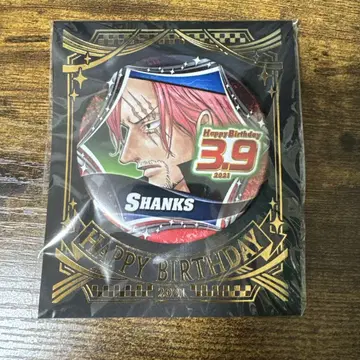 ONE PIECE 샹크스 생일 캔뱃지