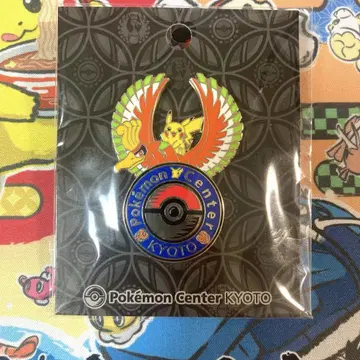 로고 핀즈 포켓몬센터kyoto 피카츄 호우오우 kyoto 배지