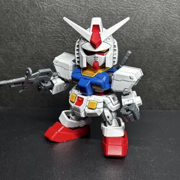 SD 건담 rx78-2 개인 제작 페인팅, 먹선 작업 완료