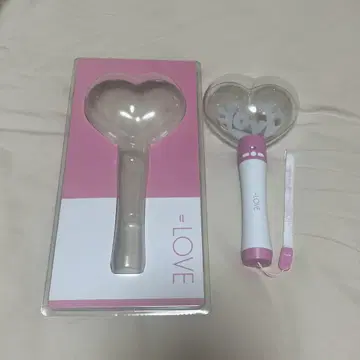 =LOVE 이코러브 응원봉 하트형