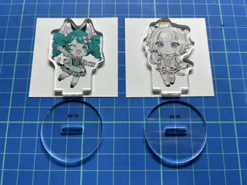 카미츠바키 C106 CHINO VITTE 아크릴 스탠드 VALIS 세트