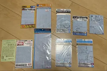 건담 프라모델 데칼 세트 hg mg