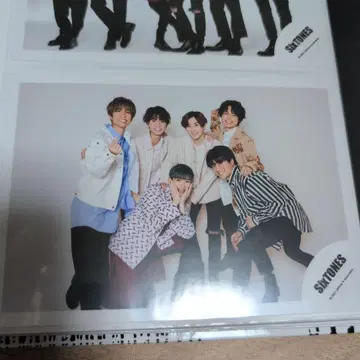 SixTONES 단체 사진