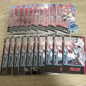 니지산지 얀나리 버디모드 폴라로이드풍 카드