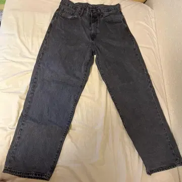 GAP 다크 그레이 배기 데님