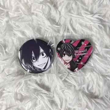 요도가와 마스미 하트 캔뱃지 캐릭터움 카페 캔뱃지 도원암귀 원작 그림