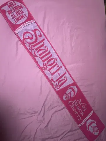 Acid Black Cherry Shangri-la 아레나 투어 타월