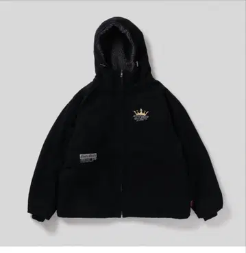 King Logo Hooded Work Jacket