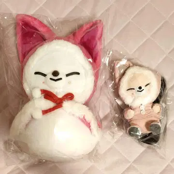 SKZOO 폭시니 FoxI.Ny 봉제 인형 스마트폰 홀더 아이엔