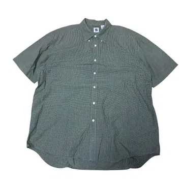 90s 00s GAP 반팔 체크 셔츠 빈티지 Y2K