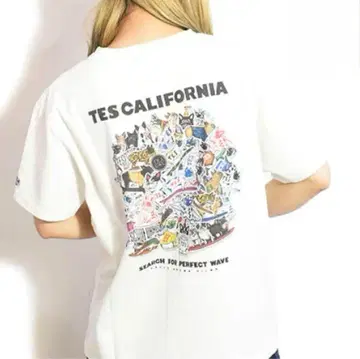TES BUHI SURFER T-SHIRT 올 캐릭터