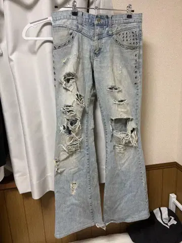 tornado mart 크러쉬 플레어 데님