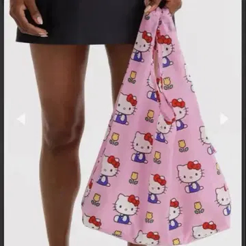 STANDARD BAGGU Hello Kitty Pink 키티 에코백