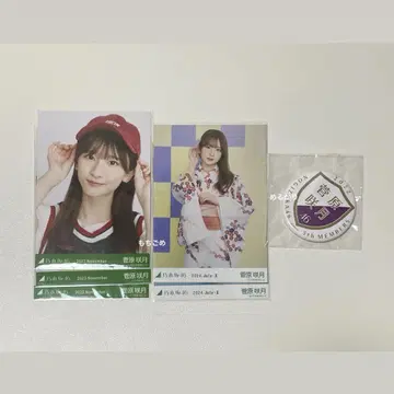 노기자카46 스가와라 사츠키 브로마이드 캔뱃지