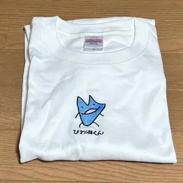 비와호 군 티셔츠 화이트 M 사이즈
