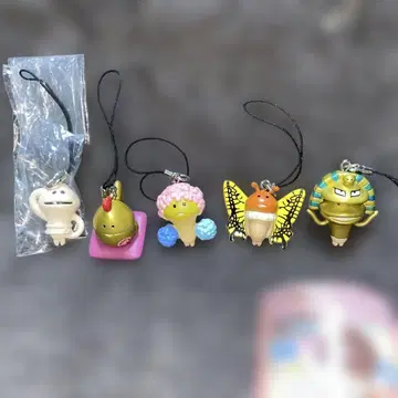 만져봐! 탐정 나메코 재배 키트 나메코 응후응후 스트랩 5점 세트