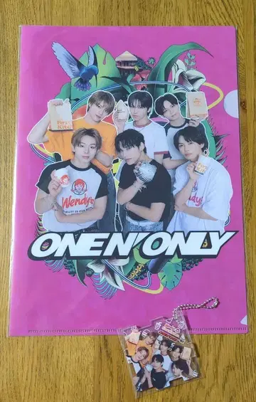 ONE N' ONLY Wendy's 시크릿 클리어 파일 & 아크릴 키링