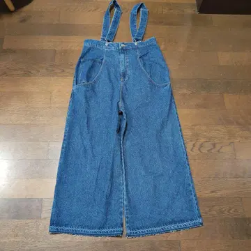 루카레이디락 루카 프린지 와이드 데님 살로펫