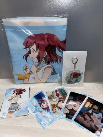 Aqours 9주년 전시회 복권 쿠로사와 루비 세트