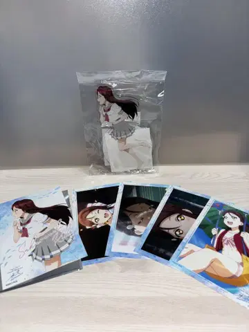 [미개봉 새상품] Aqours 9주년 전시회 복권 사쿠라우치 리코 세트