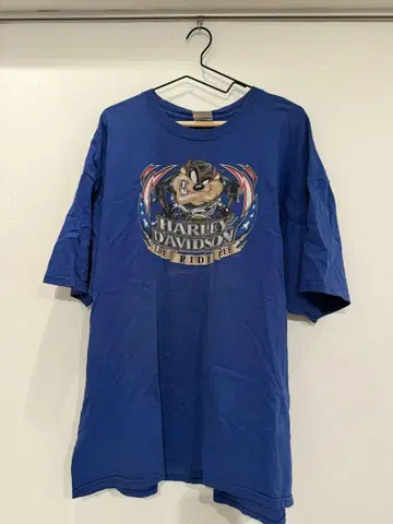 할리데이비슨 T셔츠 루니툰
