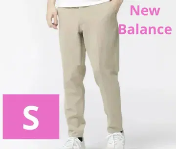 new balance THE CITY 슬림 테이퍼드 팬츠 베이지 S