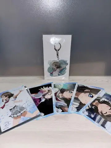 Aqours 9주년 전시회 복권 와타나베 요우 세트