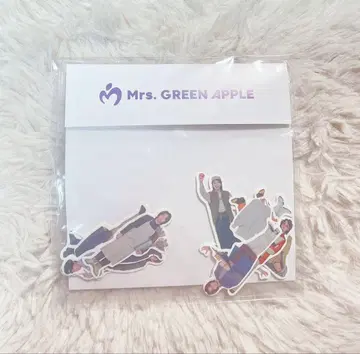Mrs. GREEN APPLE 오오모리 모토키 라일락 스티커