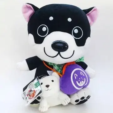 교토 와 나고미 시바 봉제 인형 세트