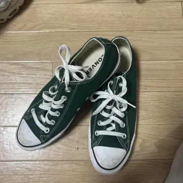 converse All star 그린 로우컷 26.5