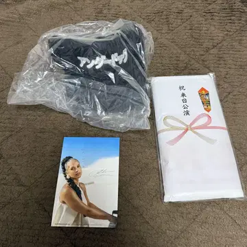 Alicia Keys 2025 내한공연 캡 타월 CD 특전 엽서