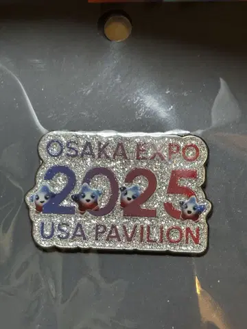 OSAKA EXPO 2025 USA Pavilion 핀 배지