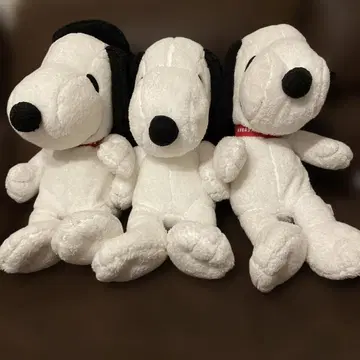 USJ 스누피 봉제 인형 화이트