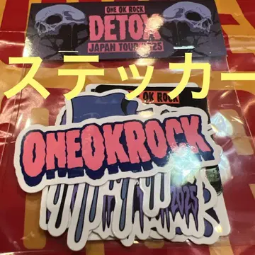 ONEOKROCK DETOXJAPAN 원옥2025 스티커 세트