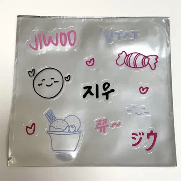 NMIXX 지우 일본 공연 랜덤 데코 스티커 일콘