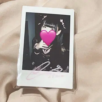 AZATOY 레이 모모카 친필 사인 폴라로이드