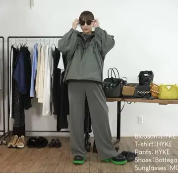 HYKE PERTEX THERMAL SMOCK 사이즈 2