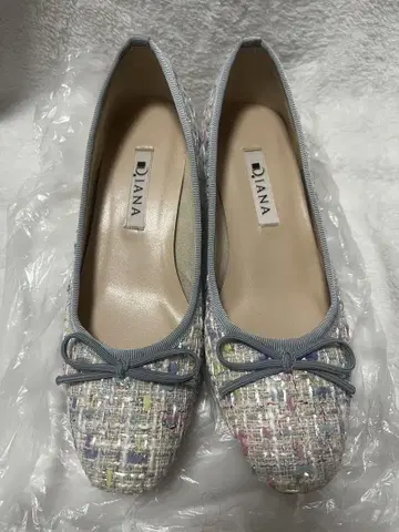 DIANA 트위드 펌프스 21.5cm