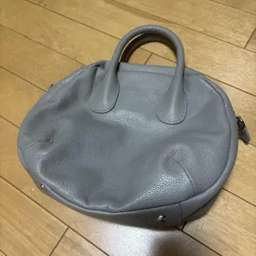 비어즐리 라운드 보스턴 백 그레이