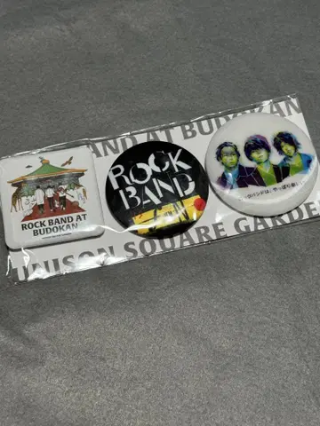 UNISON SQUARE GARDEN 캔뱃지 부도칸 새상품 굿즈
