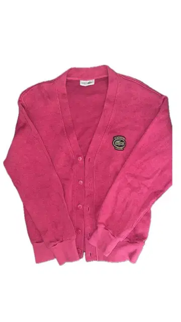 Lacoste 가디건 핑크