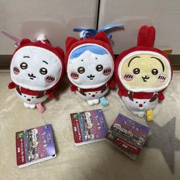 치이카와 오너먼트 세트 치이카와 하치와레 토끼 애니마이 복권 E상