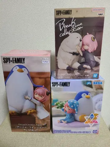 SPY x FAMILY 스파이 패밀리 아냐 피규어 3종 세트